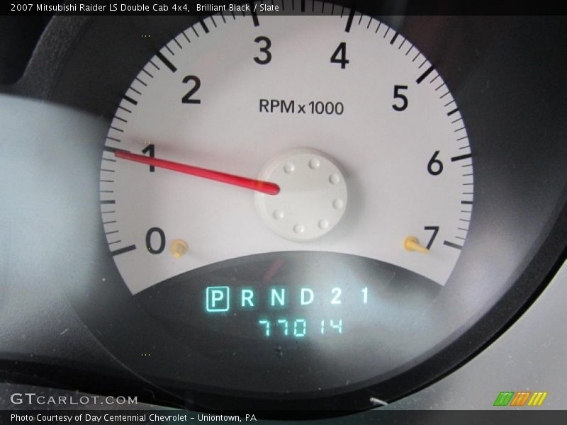 Brilliant Black / Slate 2007 Mitsubishi Raider LS Double Cab 4x4