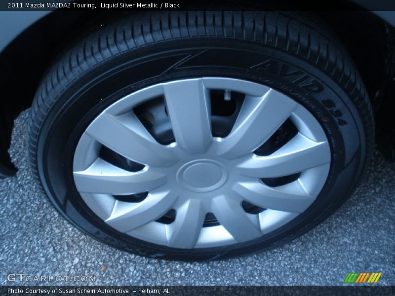 Liquid Silver Metallic / Black 2011 Mazda MAZDA2 Touring