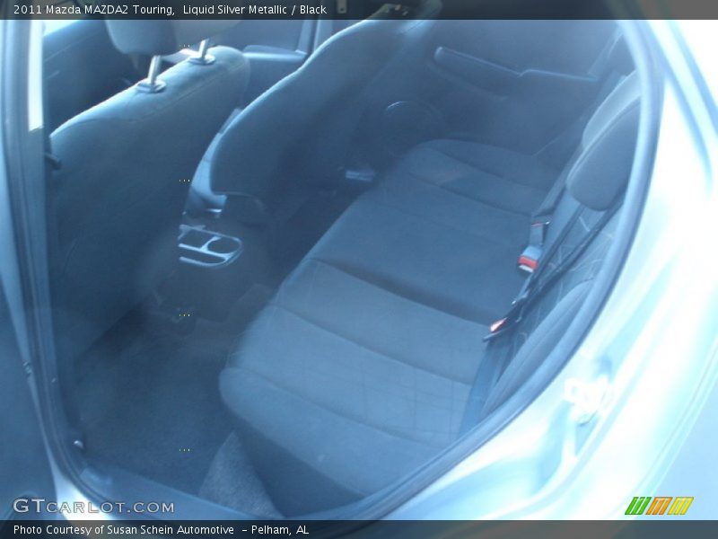 Liquid Silver Metallic / Black 2011 Mazda MAZDA2 Touring
