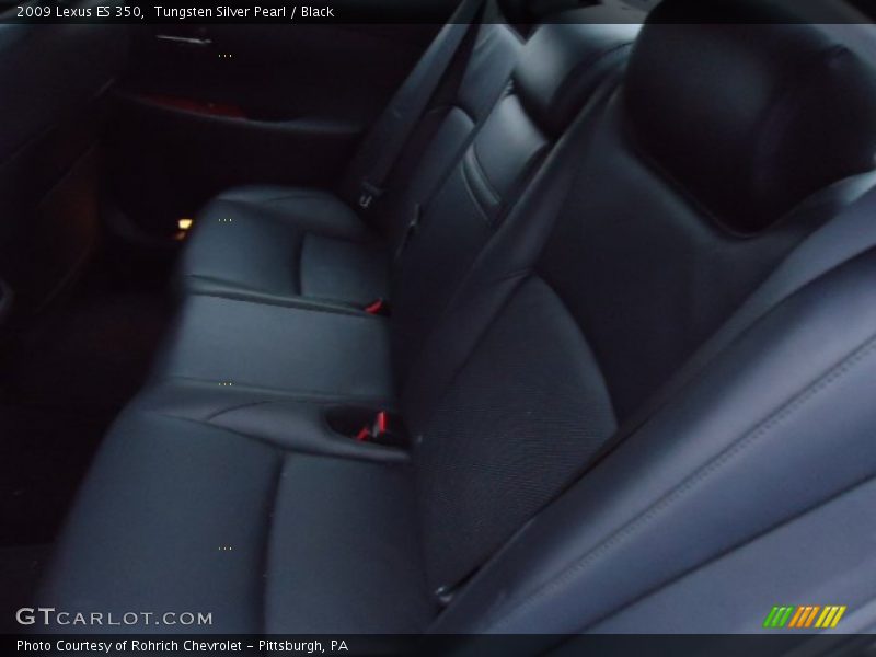 Tungsten Silver Pearl / Black 2009 Lexus ES 350