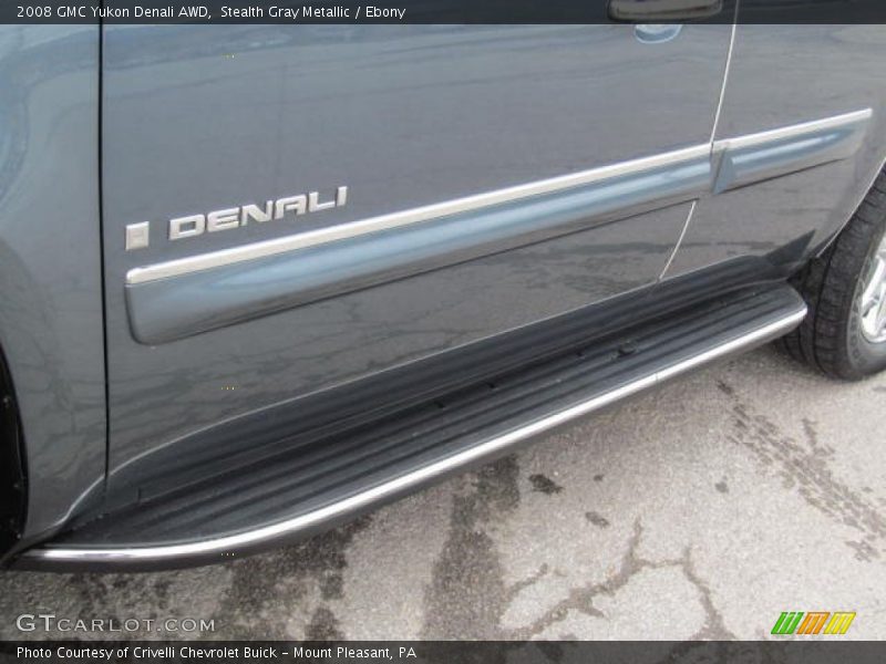 Stealth Gray Metallic / Ebony 2008 GMC Yukon Denali AWD