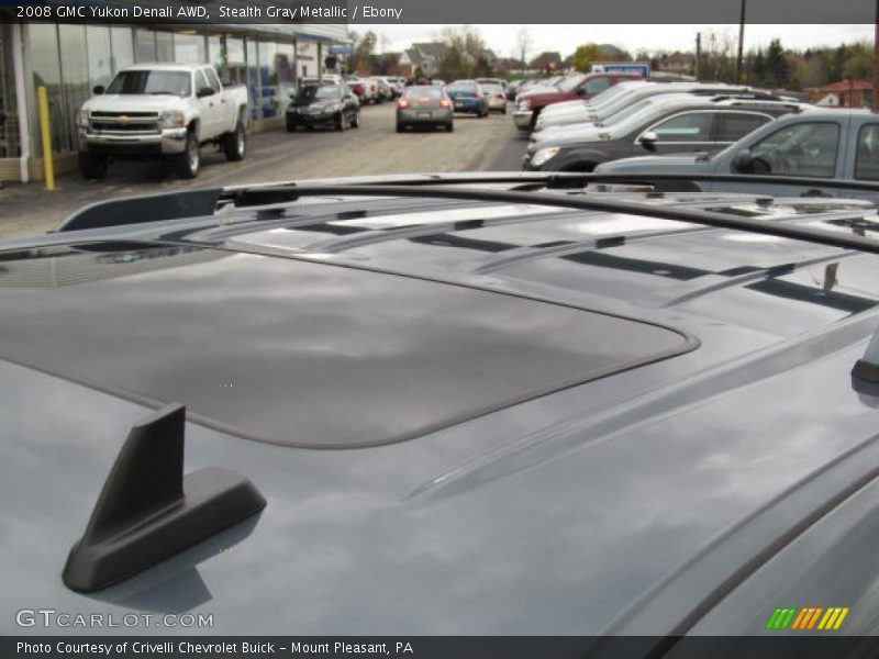 Stealth Gray Metallic / Ebony 2008 GMC Yukon Denali AWD