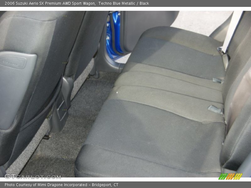 Techno Blue Metallic / Black 2006 Suzuki Aerio SX Premium AWD Sport Wagon