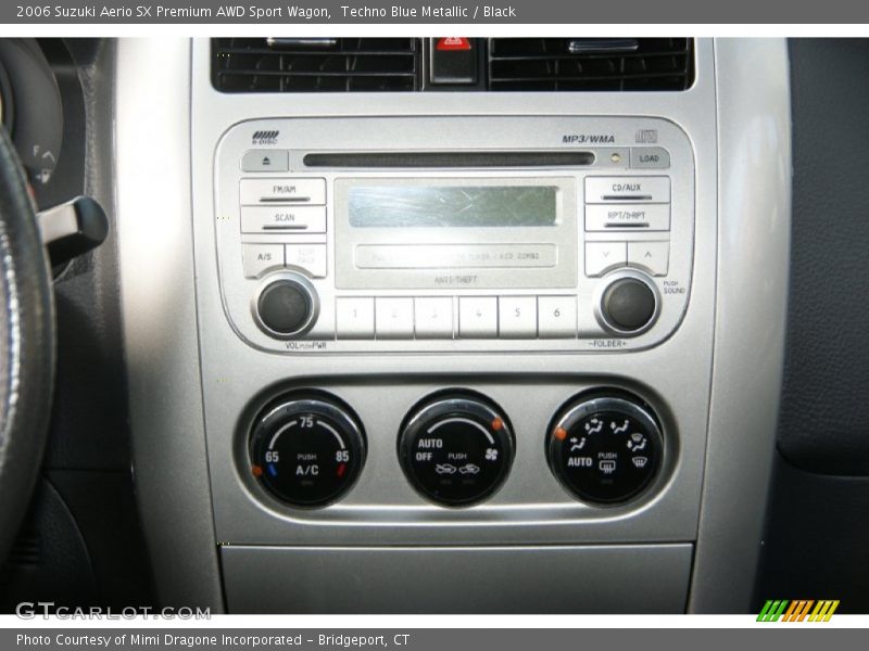 Techno Blue Metallic / Black 2006 Suzuki Aerio SX Premium AWD Sport Wagon