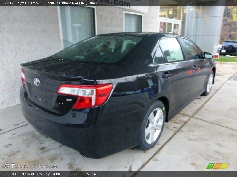 Attitude Black Metallic / Black 2012 Toyota Camry SE