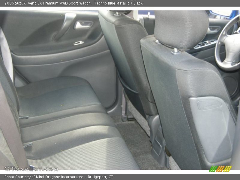 Techno Blue Metallic / Black 2006 Suzuki Aerio SX Premium AWD Sport Wagon