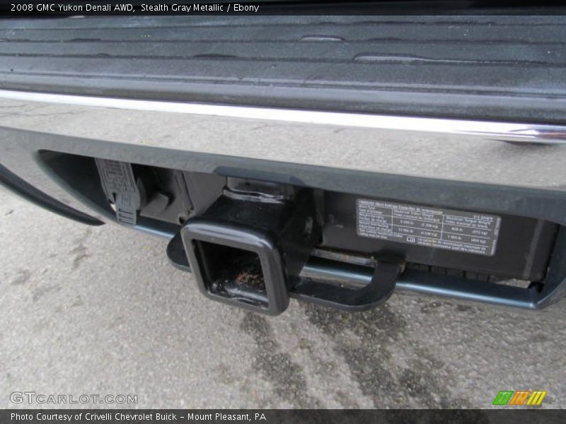 Stealth Gray Metallic / Ebony 2008 GMC Yukon Denali AWD