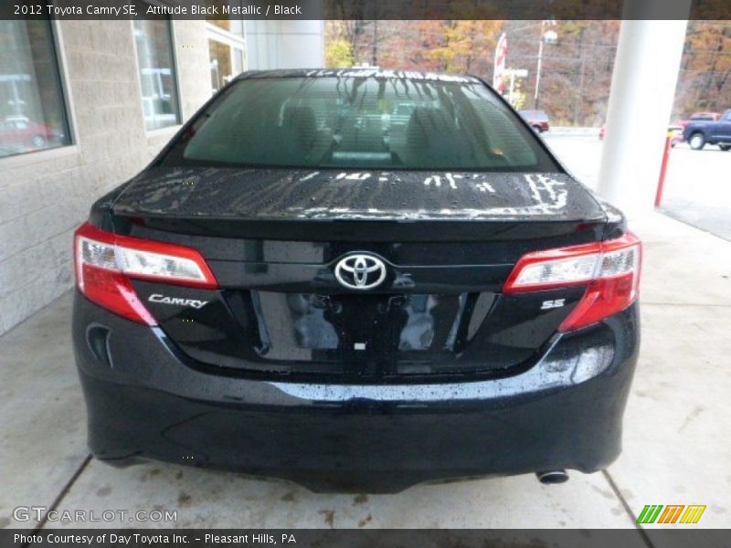 Attitude Black Metallic / Black 2012 Toyota Camry SE