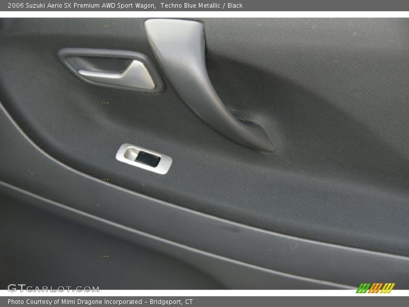 Techno Blue Metallic / Black 2006 Suzuki Aerio SX Premium AWD Sport Wagon