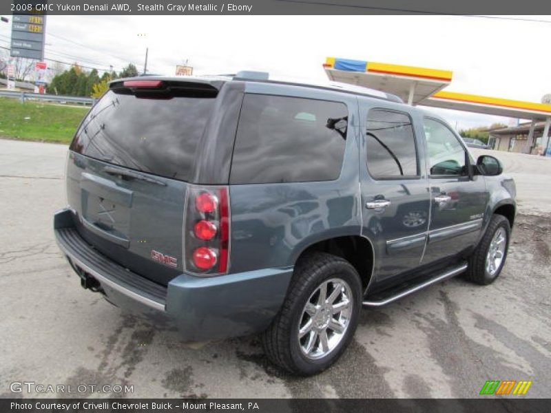 Stealth Gray Metallic / Ebony 2008 GMC Yukon Denali AWD