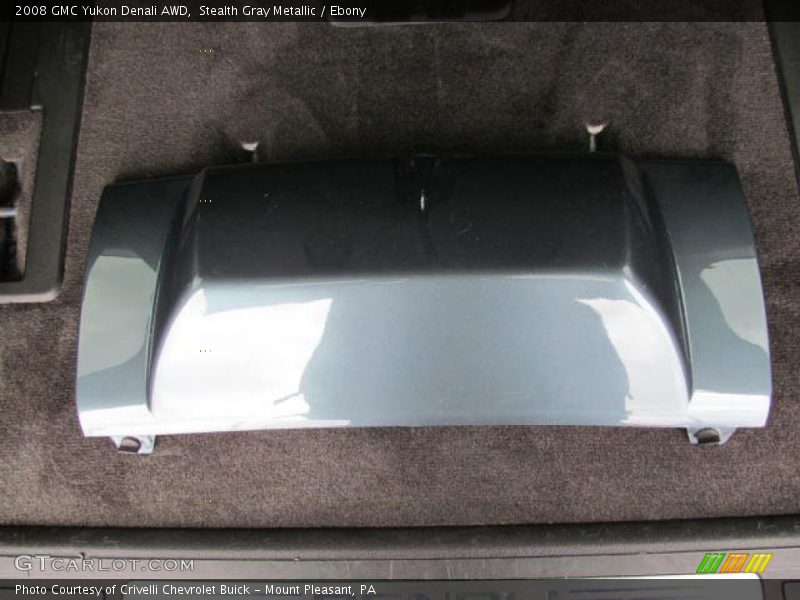 Stealth Gray Metallic / Ebony 2008 GMC Yukon Denali AWD