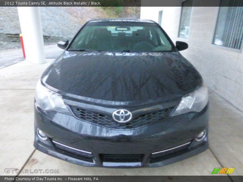 Attitude Black Metallic / Black 2012 Toyota Camry SE