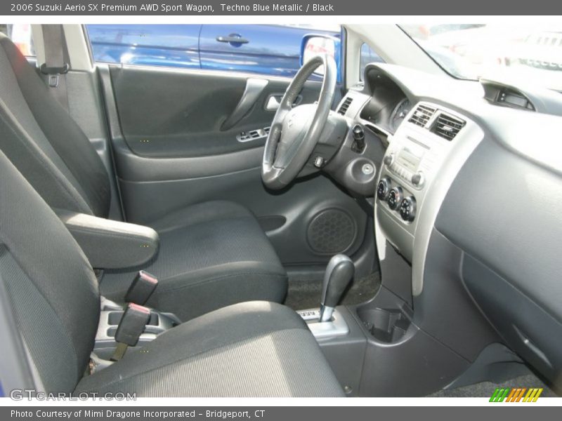 Techno Blue Metallic / Black 2006 Suzuki Aerio SX Premium AWD Sport Wagon