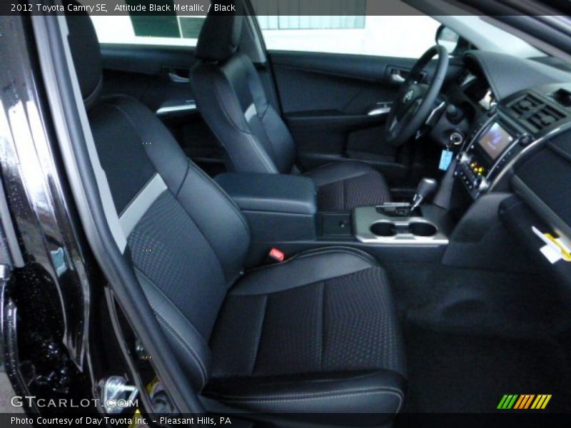 Attitude Black Metallic / Black 2012 Toyota Camry SE
