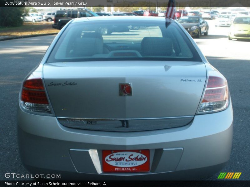 Silver Pearl / Gray 2008 Saturn Aura XE 3.5