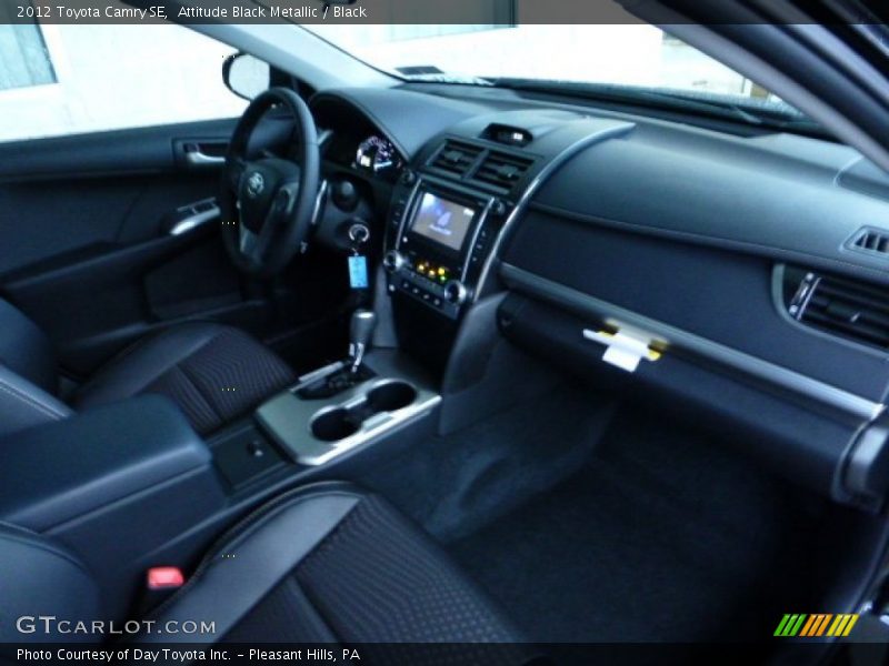 Attitude Black Metallic / Black 2012 Toyota Camry SE