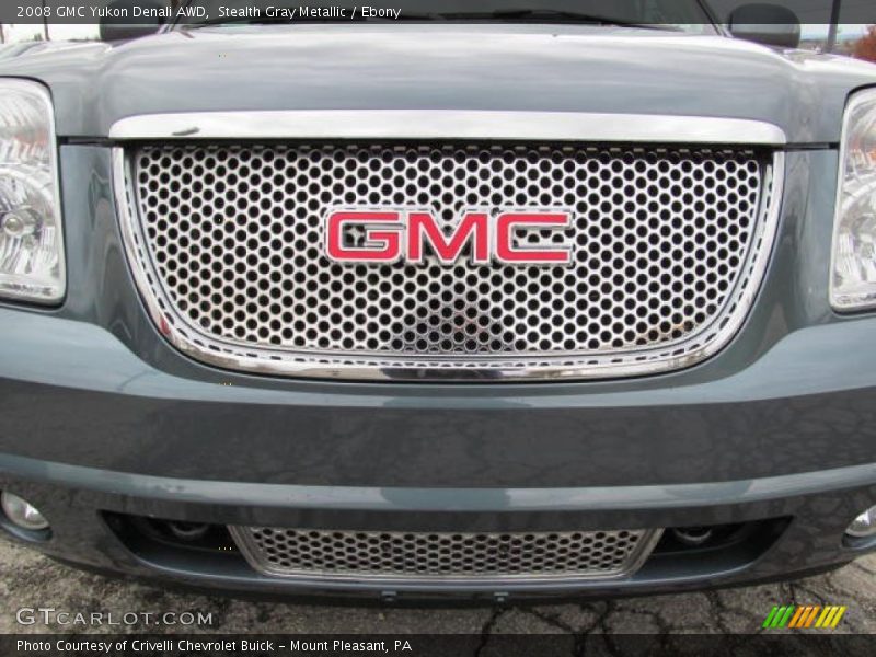 Stealth Gray Metallic / Ebony 2008 GMC Yukon Denali AWD