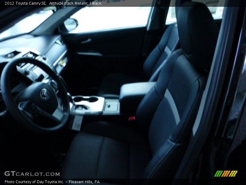 Attitude Black Metallic / Black 2012 Toyota Camry SE