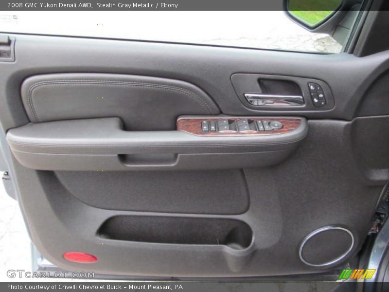 Stealth Gray Metallic / Ebony 2008 GMC Yukon Denali AWD
