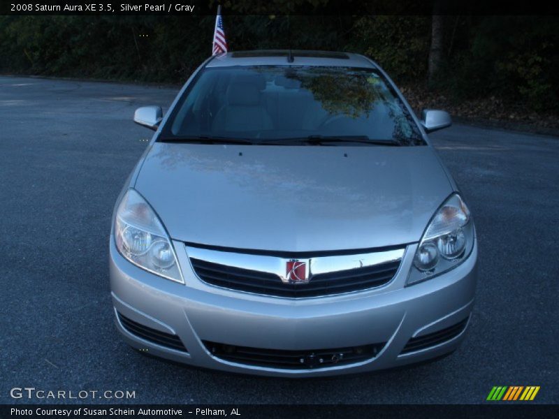 Silver Pearl / Gray 2008 Saturn Aura XE 3.5