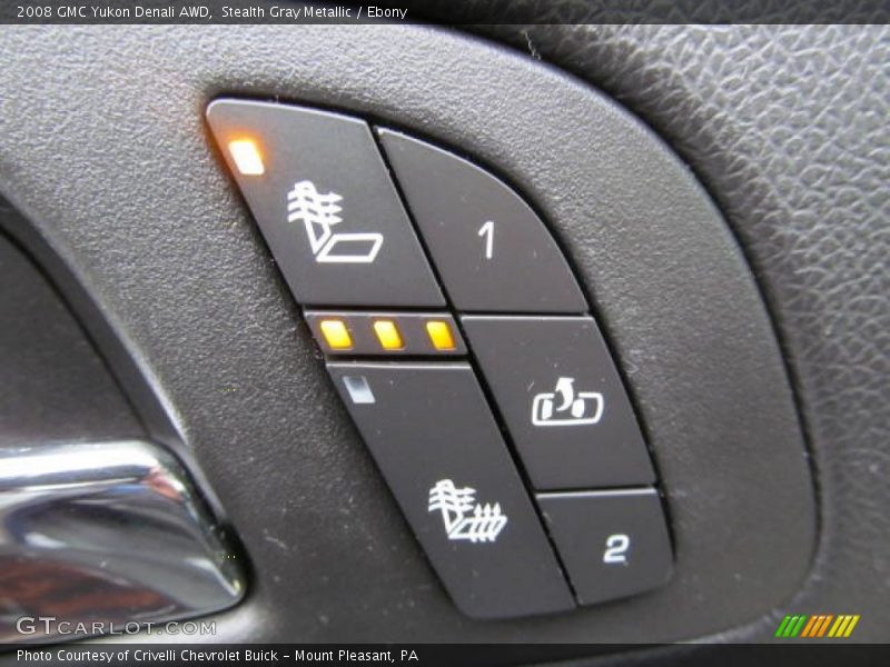 Stealth Gray Metallic / Ebony 2008 GMC Yukon Denali AWD