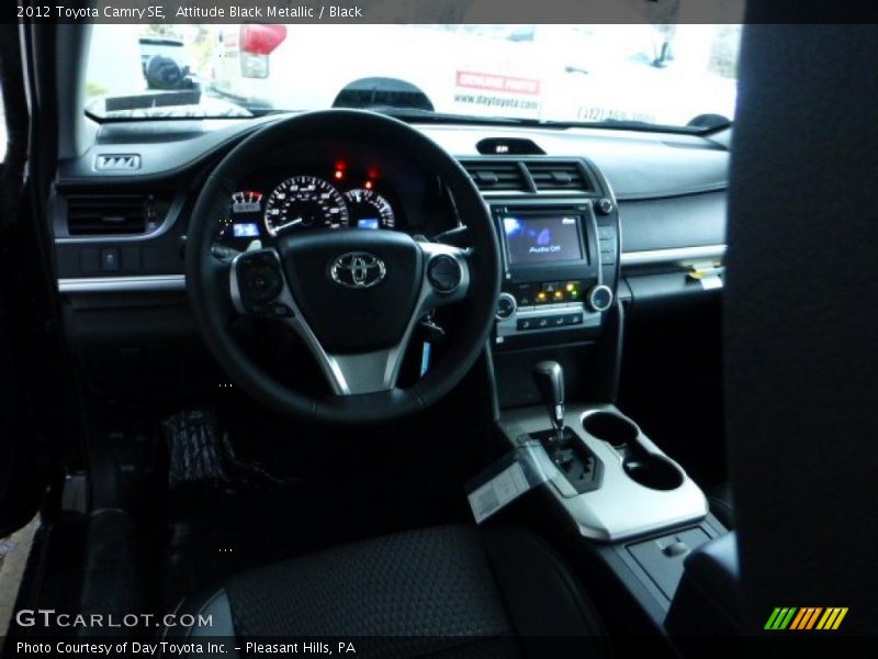 Attitude Black Metallic / Black 2012 Toyota Camry SE