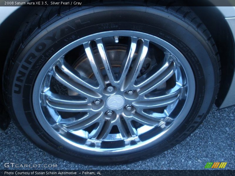 Silver Pearl / Gray 2008 Saturn Aura XE 3.5