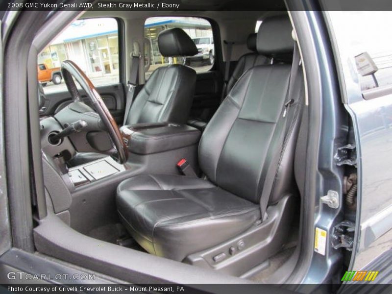 Stealth Gray Metallic / Ebony 2008 GMC Yukon Denali AWD