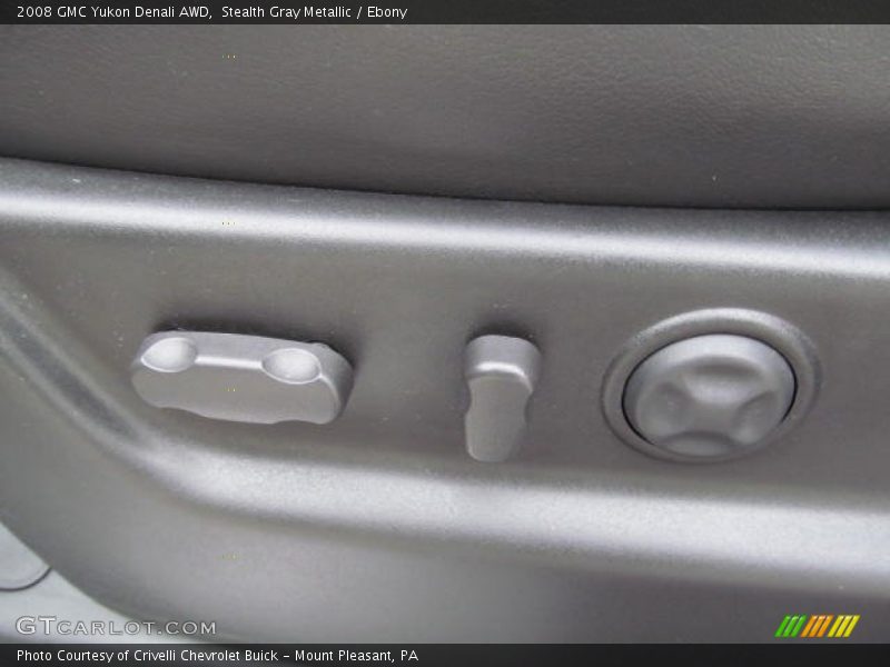 Stealth Gray Metallic / Ebony 2008 GMC Yukon Denali AWD