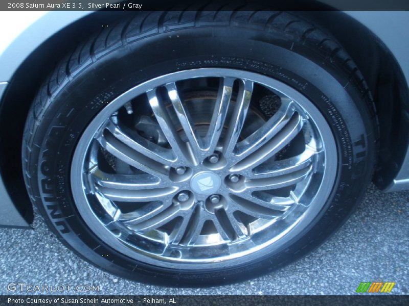 Silver Pearl / Gray 2008 Saturn Aura XE 3.5