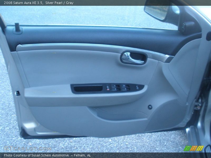Silver Pearl / Gray 2008 Saturn Aura XE 3.5