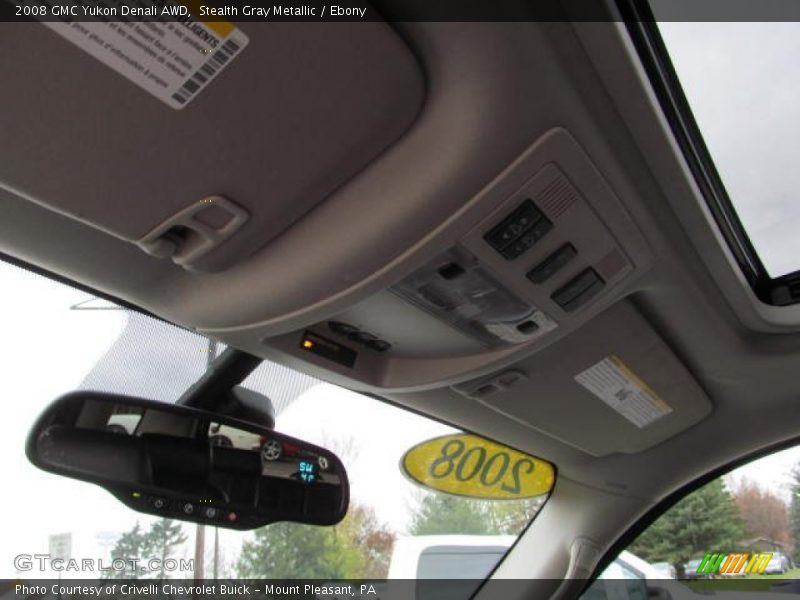 Stealth Gray Metallic / Ebony 2008 GMC Yukon Denali AWD