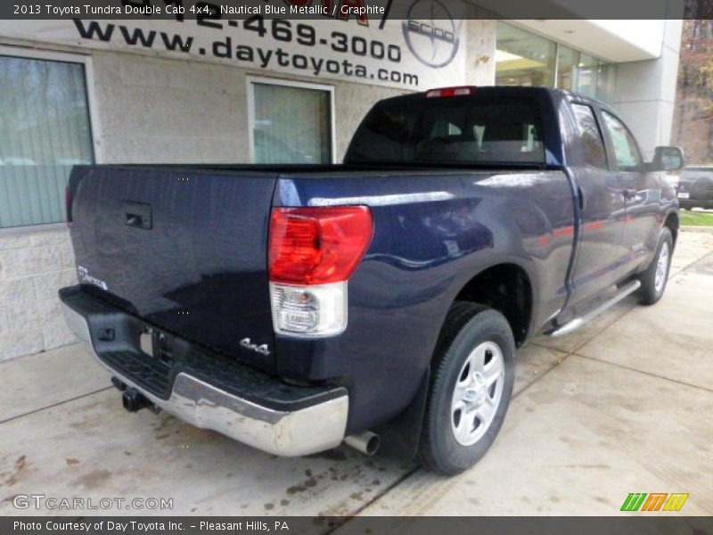 Nautical Blue Metallic / Graphite 2013 Toyota Tundra Double Cab 4x4