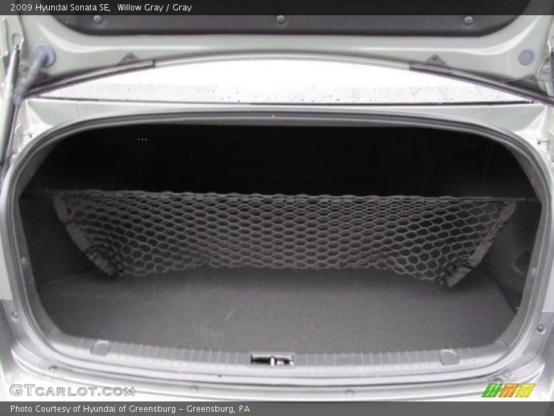 Willow Gray / Gray 2009 Hyundai Sonata SE