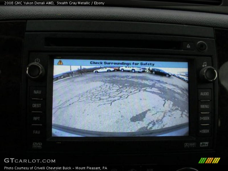 Stealth Gray Metallic / Ebony 2008 GMC Yukon Denali AWD
