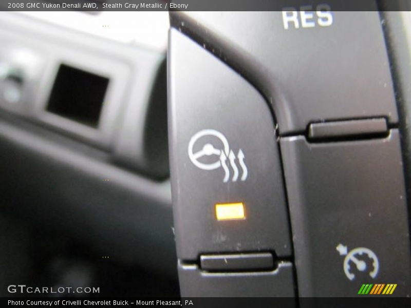 Stealth Gray Metallic / Ebony 2008 GMC Yukon Denali AWD