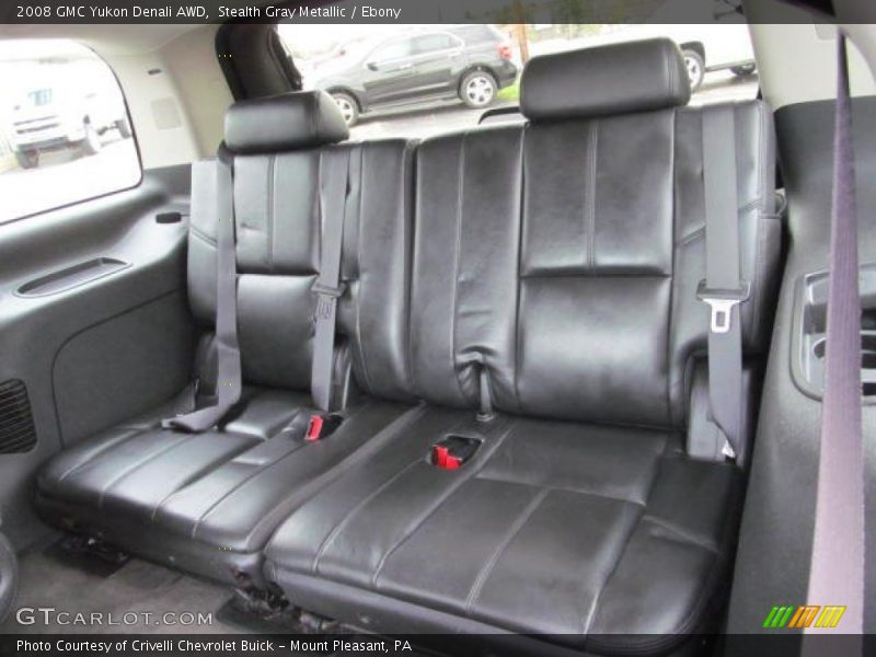 Stealth Gray Metallic / Ebony 2008 GMC Yukon Denali AWD