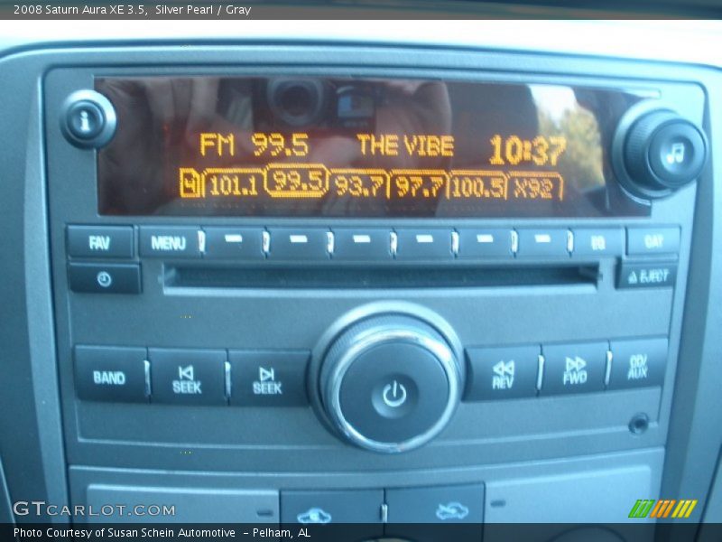 Silver Pearl / Gray 2008 Saturn Aura XE 3.5