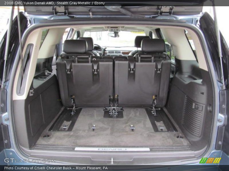Stealth Gray Metallic / Ebony 2008 GMC Yukon Denali AWD