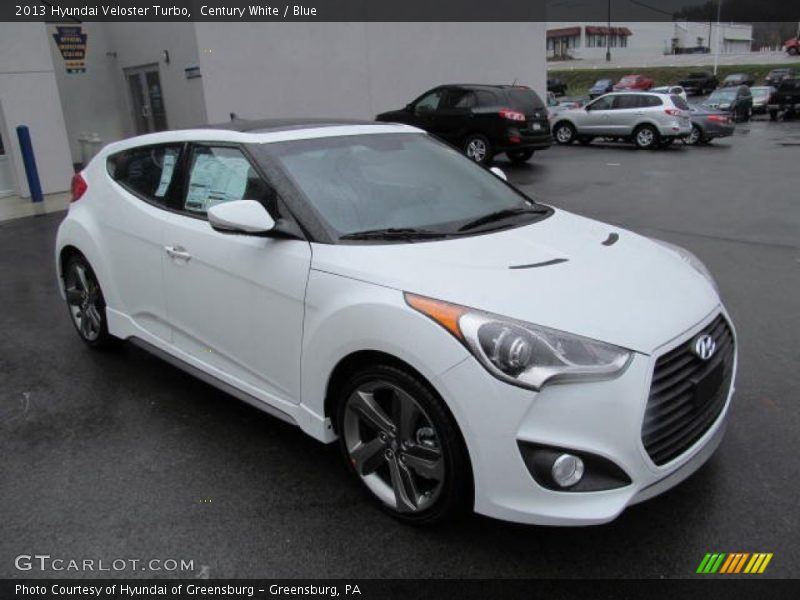 Front 3/4 View of 2013 Veloster Turbo