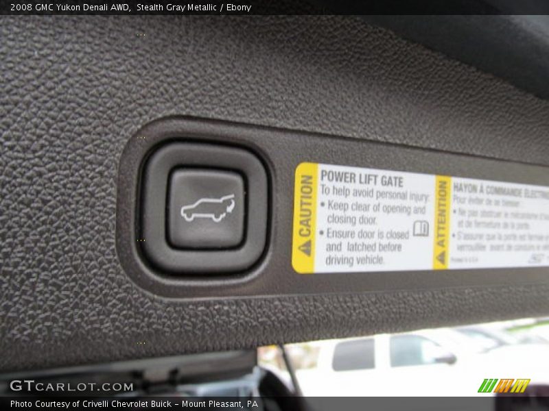 Stealth Gray Metallic / Ebony 2008 GMC Yukon Denali AWD