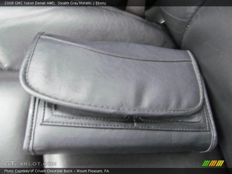 Stealth Gray Metallic / Ebony 2008 GMC Yukon Denali AWD