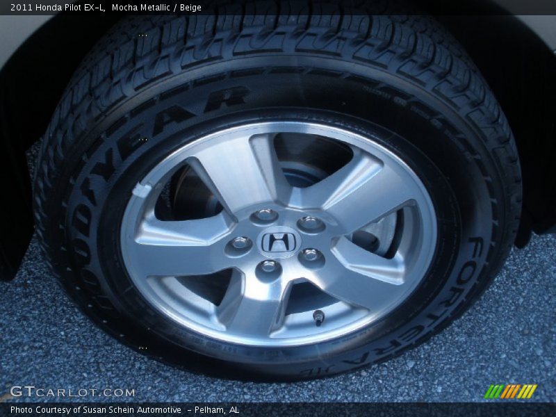 Mocha Metallic / Beige 2011 Honda Pilot EX-L