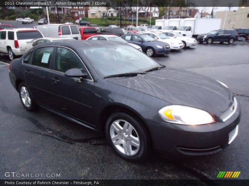 Ashen Gray Metallic / Ebony 2013 Chevrolet Impala LT