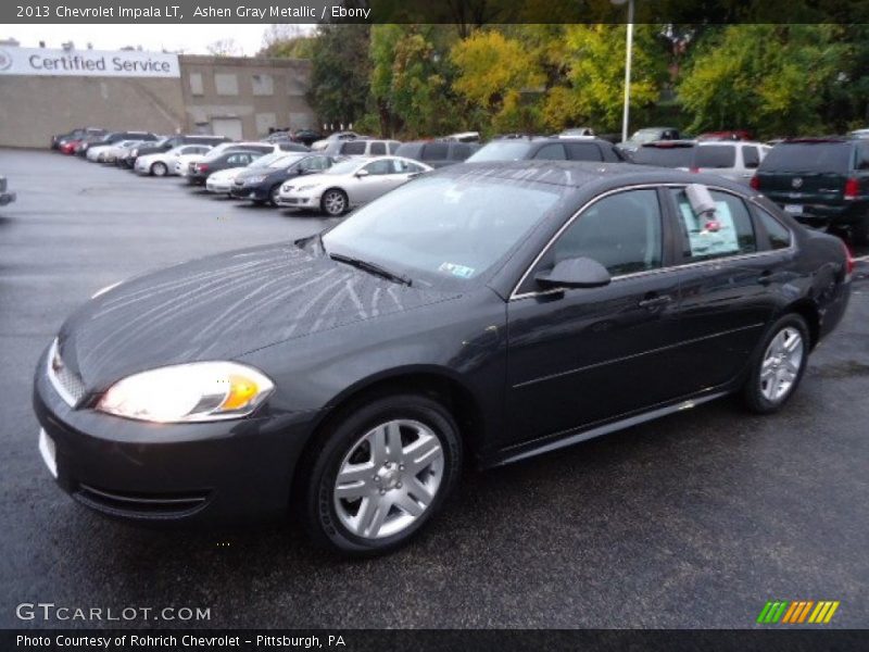 Ashen Gray Metallic / Ebony 2013 Chevrolet Impala LT
