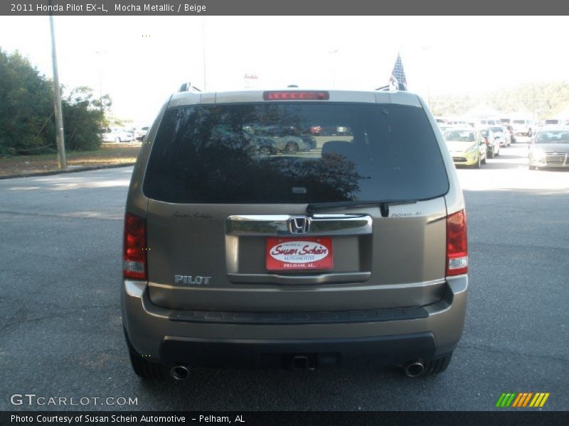 Mocha Metallic / Beige 2011 Honda Pilot EX-L