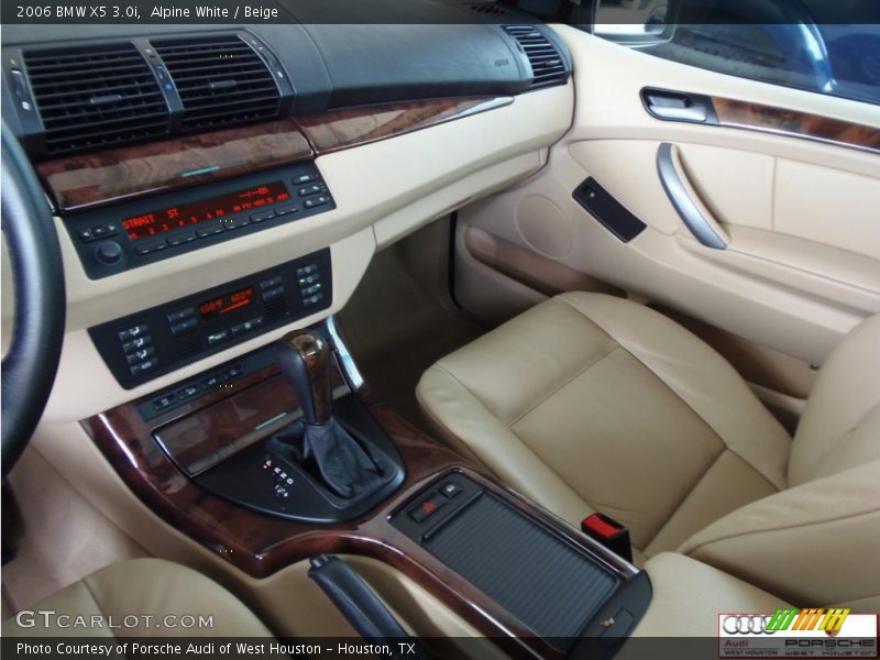 Alpine White / Beige 2006 BMW X5 3.0i
