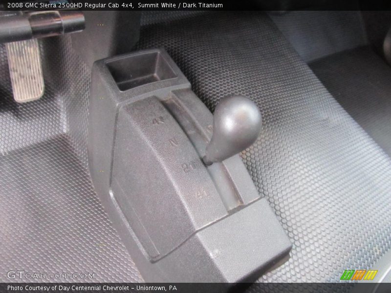 Summit White / Dark Titanium 2008 GMC Sierra 2500HD Regular Cab 4x4