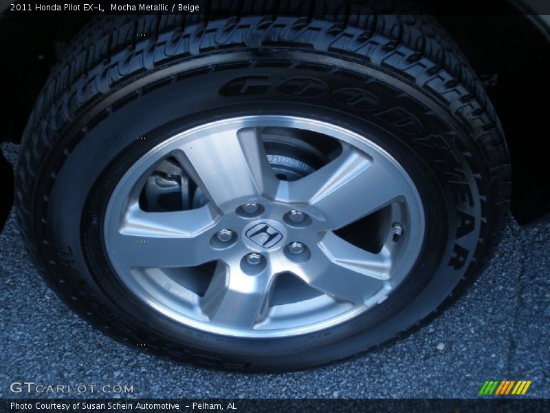 Mocha Metallic / Beige 2011 Honda Pilot EX-L