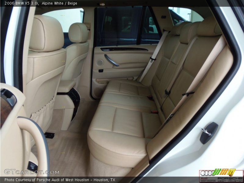 Alpine White / Beige 2006 BMW X5 3.0i